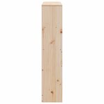 vidaXL Tête de lit avec rangement 100 cm bois massif de pin