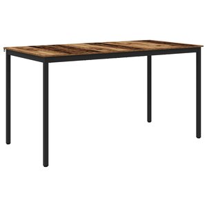 vidaXL Table de salle à manger / Table de repas Bois d'ingénierie
