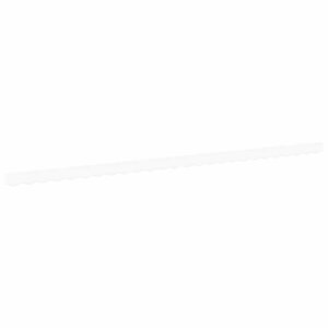 vidaXL Bande de auvent Blanc 5.8 x 0.2 m Toile