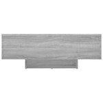 vidaXL Table basse Sonoma gris 85x55x31 cm Bois d'ingénierie