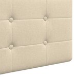 vidaXL Tête de lit suspendue tissu