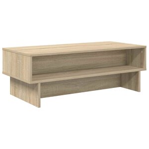 vidaXL Table basse Chêne Sonoma 100 x 46 x 35 cm Bois d'ingénierie