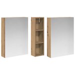vidaXL Ensemble de Meubles de Salle de Bain 3 Pièces 120 x 14 5 x 70 cm