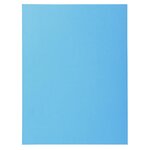 Paquet 100 Chemises Super 210 - 24x32cm - Bleu Vif - X 5 - Exacompta
