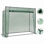 vidaXL Serre à passage 200x80x173 cm