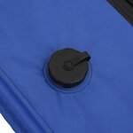 vidaXL Sac de douche de camping bleu 20 L PVC