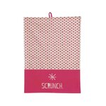 Torchon de cuisine en coton scrunch (lot de 6)