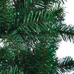 vidaXL Sapin de Noël artificiel pointes iridescentes Vert 150 cm PVC