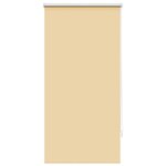 Store enrouleur occultant beige 60 x 120 cm