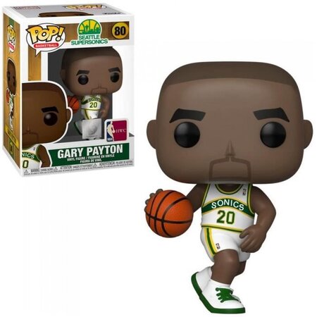 Figurine Funko Pop! NBA : Legends - Gary Payton (Seattle SuperSonics Home)