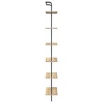 vidaXL Étagère Chêne sonoma 60 x 24 x 203 cm Bois d'ingénierie