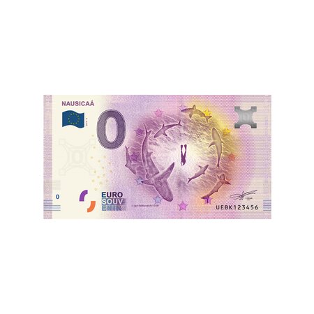 Billet souvenir de zéro euro - Nausicaá - France - 2019