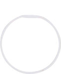 Armature abat-jour cercle Ø 15 cm blanc