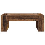 vidaXL Table basse Bois ancien 110 x 50 x 41 cm Bois d'ingénierie