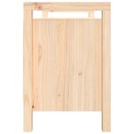 vidaXL Banc d'entrée 110x40x60 cm Bois de pin massif