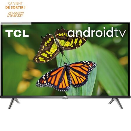 Tcl 32s618 tv 81 3 cm (32") hd smart tv wifi noir