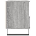 vidaXL Tables de chevet 2 Pièces sonoma gris 40x35x50 cm bois ingénierie
