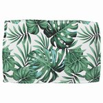 vidaXL Set de coussins de palette avec oreiller 3 Pièces Motif de feuille