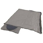 Outwell Sac de couchage Contour Lux Bleu foncé Fermeture éclair gauche