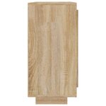 vidaXL Buffet Chêne sonoma 92x35x75 cm Bois d'ingénierie
