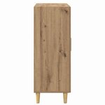 vidaXL Buffet Chêne artisanal 69 5 x 34 x 90 cm Bois d'ingénierie