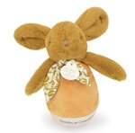 Veilleuse bebe musicale culbuto ocre - 16 cm