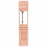 vidaXL Maisonnette de jeu avec mur d'escalade bois massif Douglas