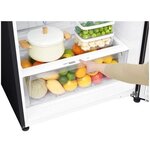 Lg - gtf7850bl - réfrigerateur congélateur 2 portes - 509l (379l + 130l) - no frost - a++ - l78cm x h180cm - noir