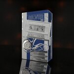 Pièce de monnaie en Argent 2 Dollars g 62.2 (2 oz) Millésime 2025 TechStalgic WALKMAN