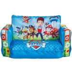 Paw patrol canapé gonflable et dépliable 2 en 1 105x68x26 cm bleu