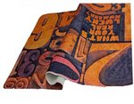 Tapis enfant NUMBER 80 x 150 cm - Orange