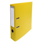 Classeur À Levier Pvc A4 Dos De 70mm. - Jaune - X 10 - Exacompta