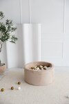 Piscine à balles ronde 90 x 40 cm avec 250 balles  Beige