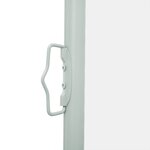 vidaXL Auvent latéral rétractable de patio 117x500 cm Crème