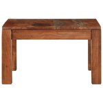 vidaXL Table basse 60x60x35 cm bois massif d'acacia