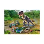 PLAYMOBIL 71524 - Dinos Explorateur avec moto et tyrannosaure