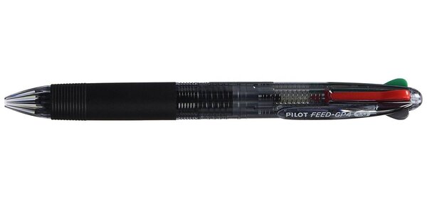 Stylo à bille Neon Begreen 4 Couleurs Pte Moyenne Noir PILOT