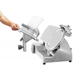 Trancheuse professionnelle charcuterie pro 300-g - 1-30 mm - bartscher -  - aluminium 547x615x545mm