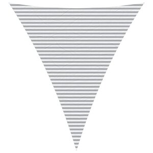 vidaXL Voile d'ombre 5 x 6 x 6 m 100   polyester Oxford Triangulaire