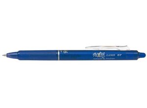 Stylo Roller Rétractable Effaçable Frixion Ball Clicker 0 7 Pointe Moyenne Bleu PILOT