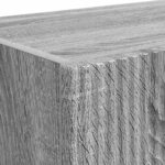 vidaXL Meuble TV mural 2 Pièces Gris Sonoma 59 5 x 31 x 40 cm