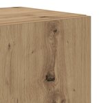 vidaXL Ensemble meuble TV 4 Pièces chêne artisanal 30.5 x 30 x 60 cm