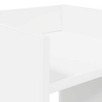 vidaXL Support de Plante 2 pièces Blanc 30 x 30 x 60 cm