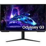 Moniteur de jeu Samsung Odyssey G3 G30D 32" VA FullHD 1080P 180Hz FreeSync Premium - Réponse 1 ms - Hauteur réglable  pivotant et inclinable - Angle de vision 178° - 16:9 - HDMI  DisplayPort - VESA 100x100mm