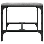 vidaXL Table basse Sonoma gris 50x50x35 cm Bois d'ingénierie