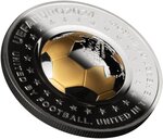 Pièce de monnaie en Argent 100 Tenge g 20 Millésime 2024 UEFA EURO
