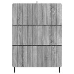vidaXL Armoire à tiroirs 66 x 34 5 x 92 cm Bois d'ingénierie