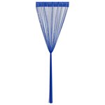 vidaXL Rideau en fils 2 Pièces 100 x 250 cm Bleu