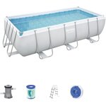 Bestway piscine hors sol power steel - 404 x 201 x 100 cm