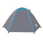 vidaXL Tente de camping à dôme 2 personne bleu imperméable